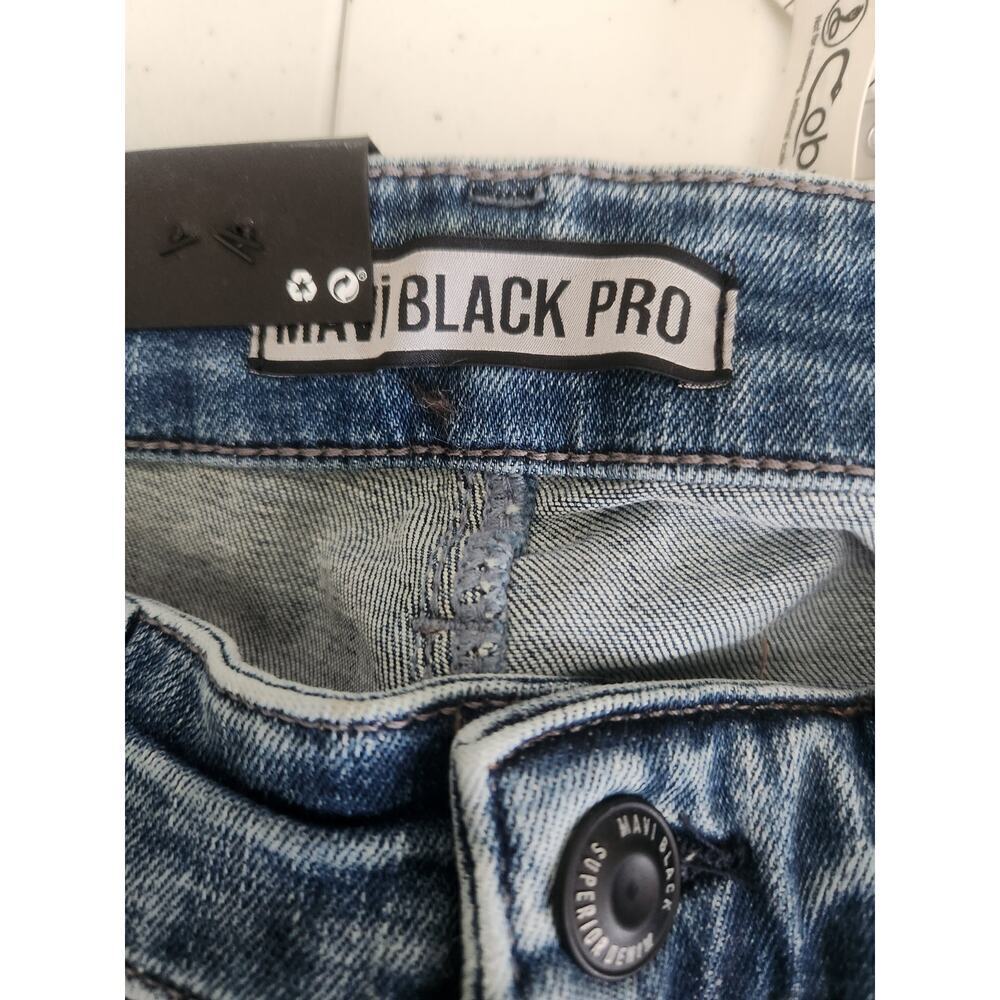 Mavi Black Pro Jake Slim Leg Jeans Mens 31×32 NWT classic preppy Academia - Picture 9 of 12